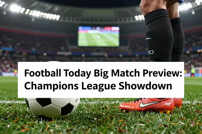 Football Today Big Match Preview: Champions League Showdown