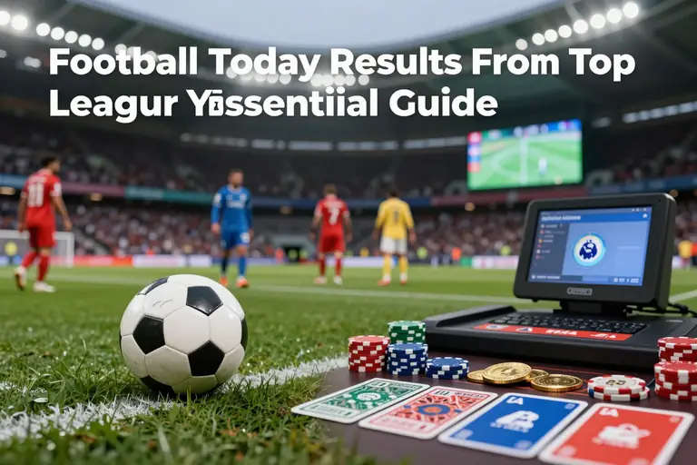 Football Today Results From Top Leagues: Your Essential Guide