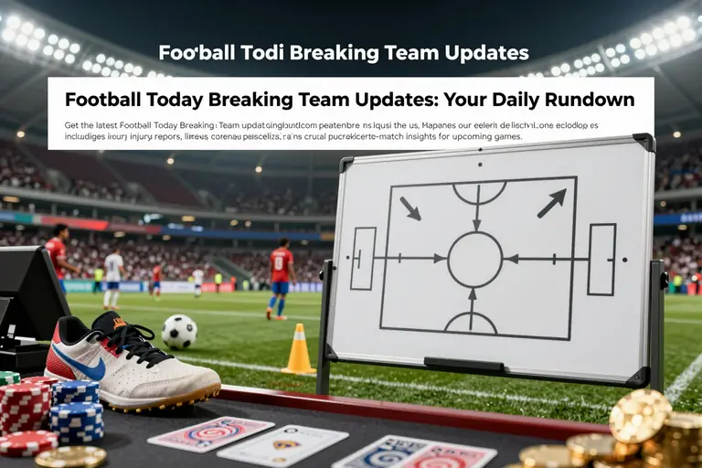 Football Today Breaking Team Updates